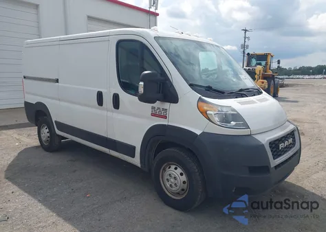 2021 Ram Promaster 1500 Low Roof 136 Wb from USA, damaged, VIN 3C6LRVAG3ME527031